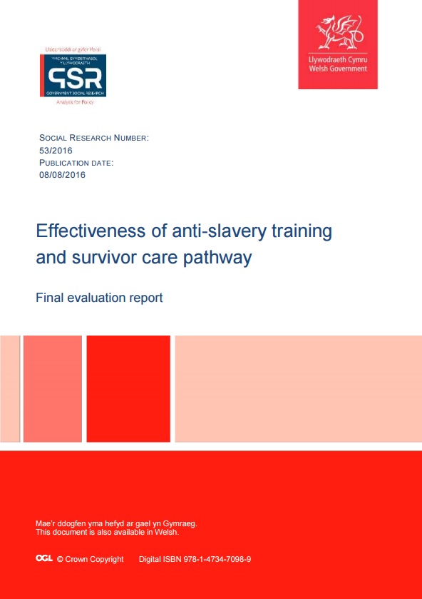 Effectiveness of anti-slavery initiatives
