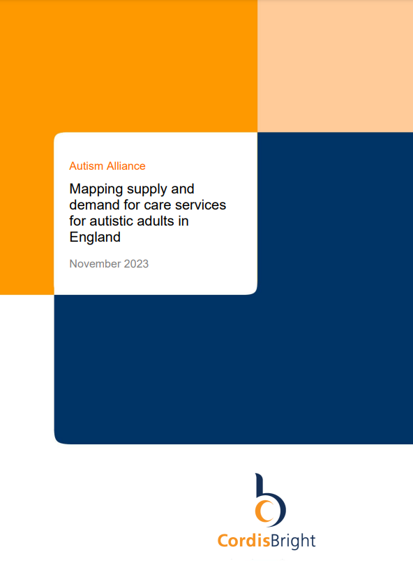 The needs of autistic adults and their families in England