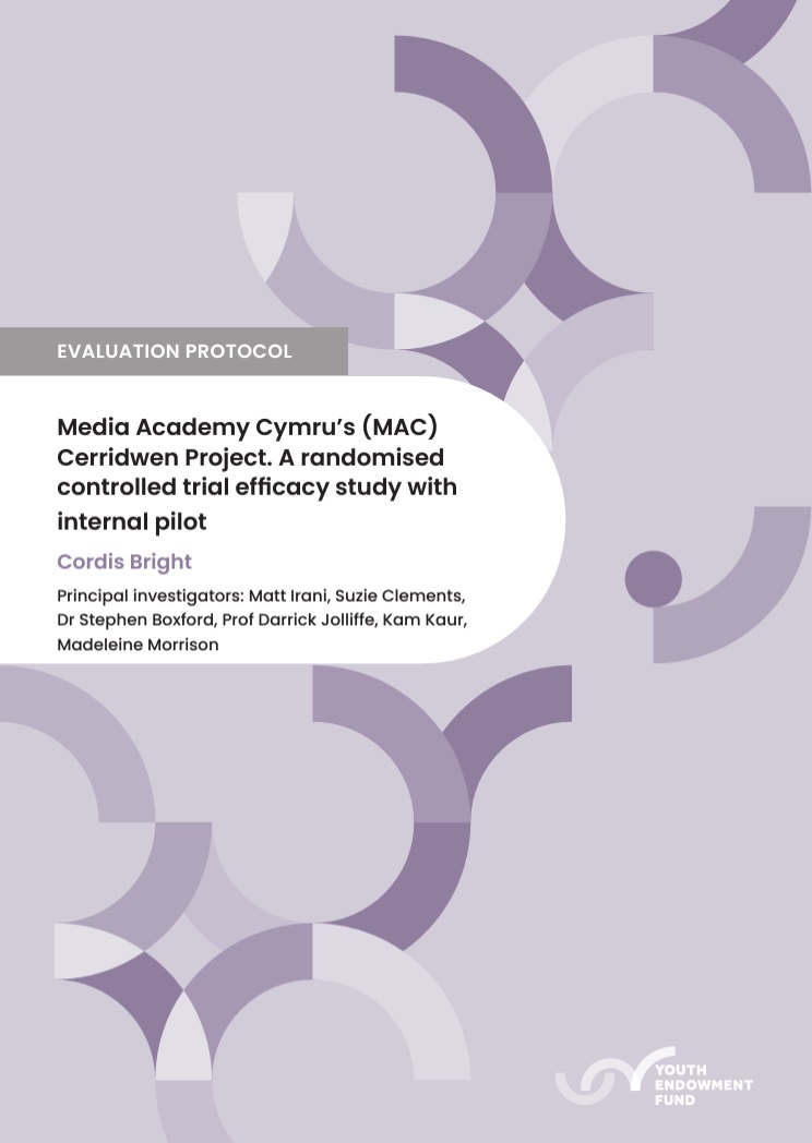 Randomised Controlled Trial of MAC’s Cerridwen programme