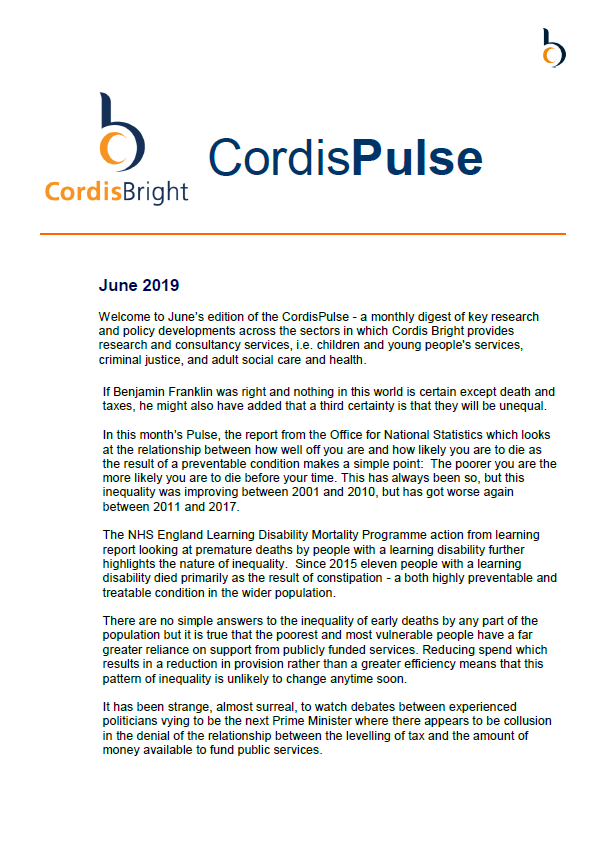 Cordis Pulse: June 2019