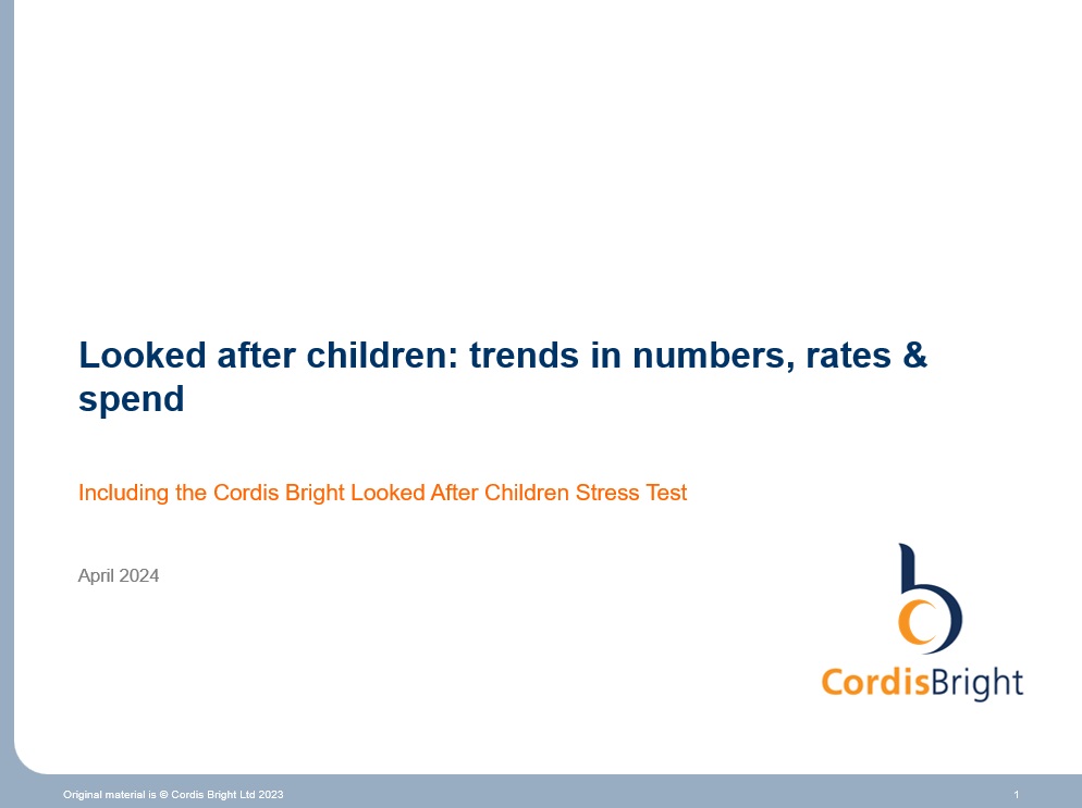 Looked after children services stress-test 2023