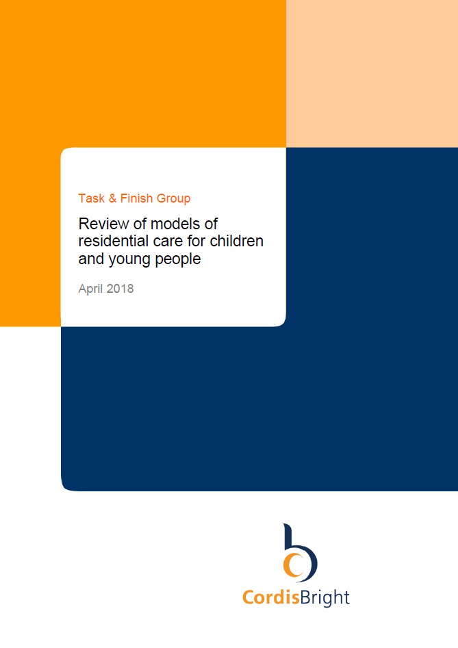Models of children's residential care