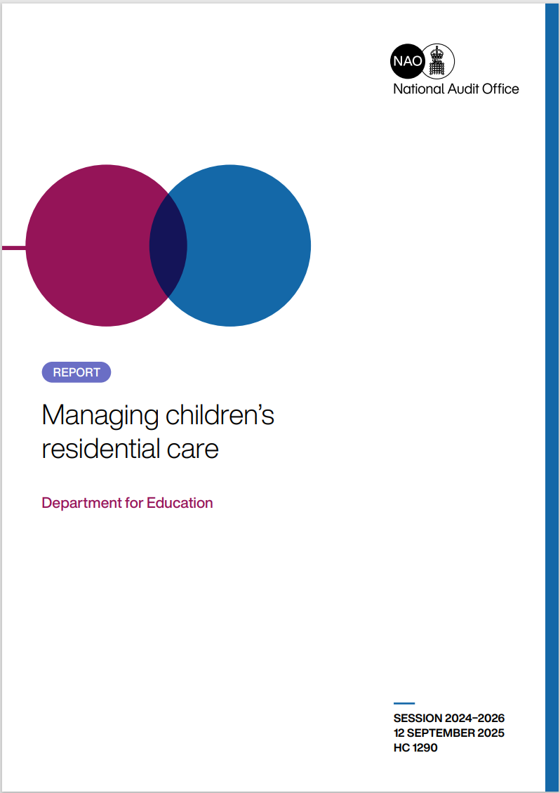 Implications of the NAO report: Managing children’s residential care