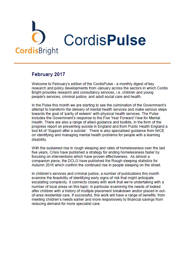 Cordis Pulse: February 2017