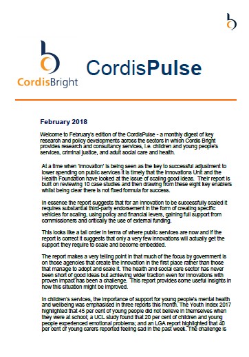 Cordis Pulse: February 2018