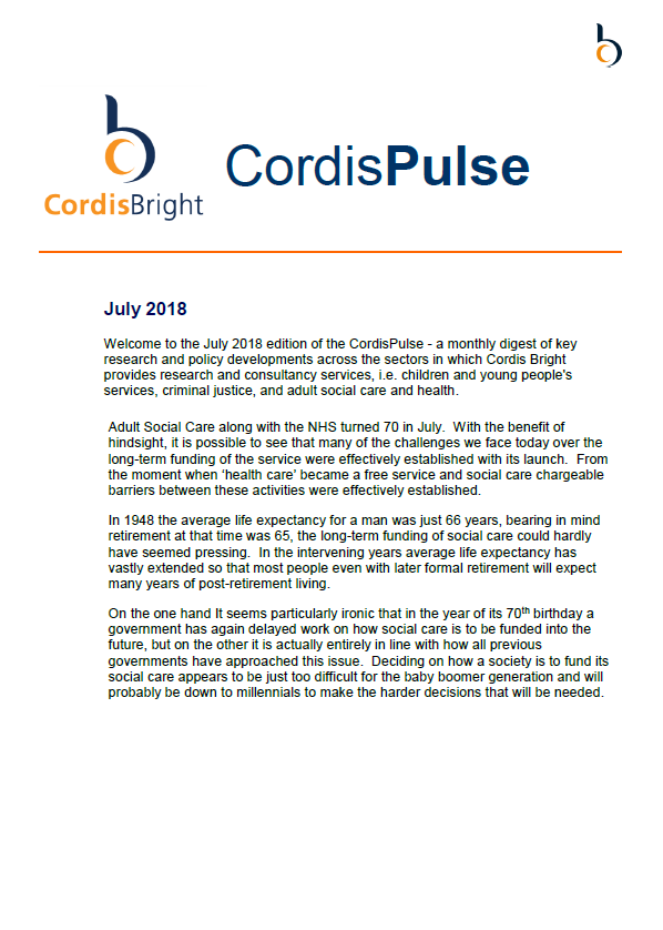 Cordis Pulse: July 2018